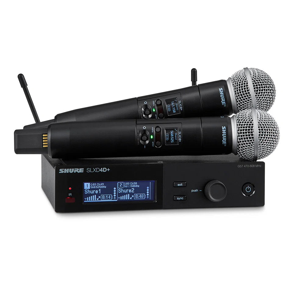 Shure SLXD24D+/58-G57 Wireless Microphone System