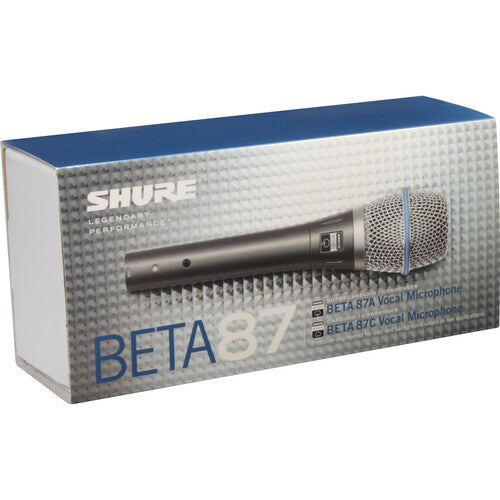 Shure Beta 87A Supercardioid Condenser Microphone