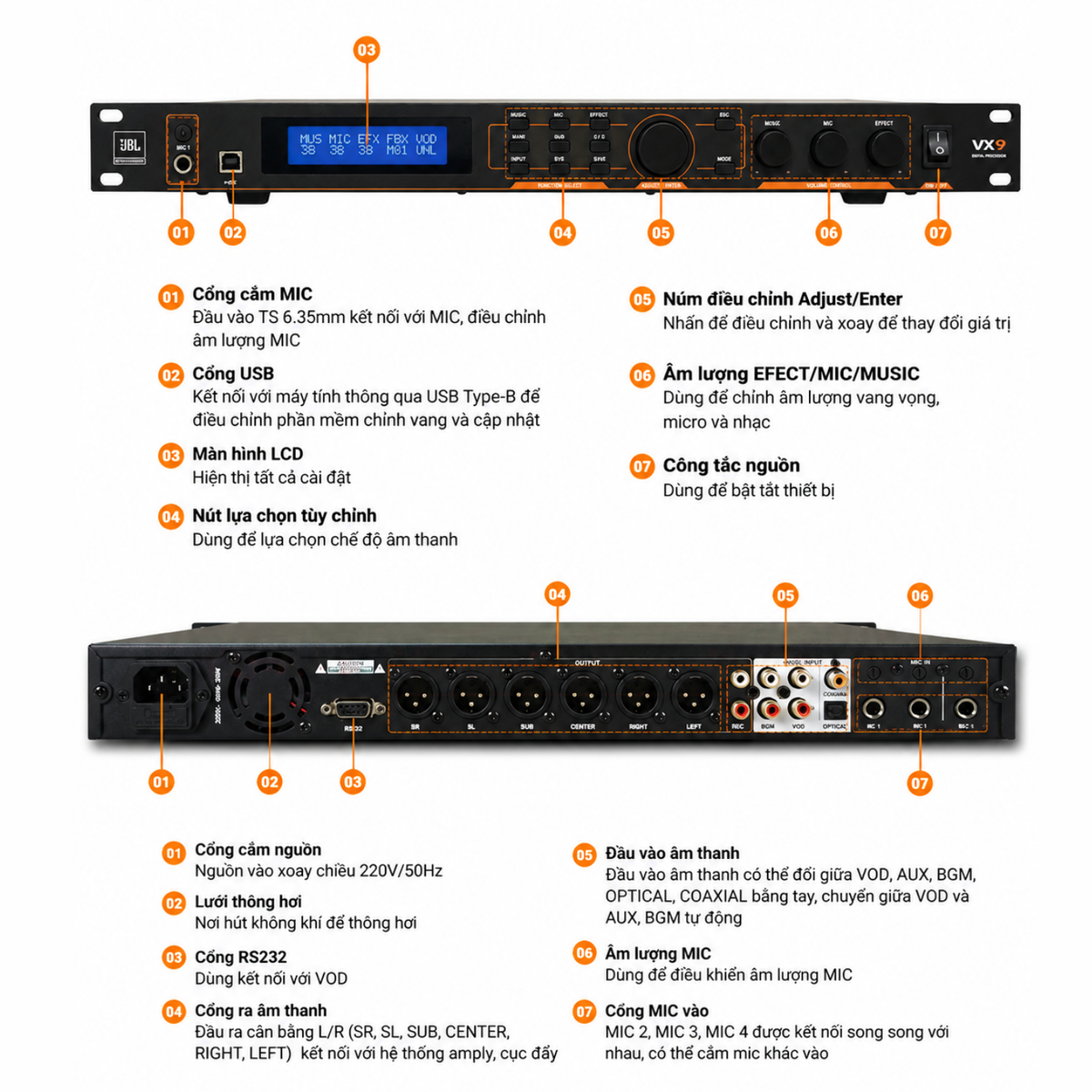 Bose L1 Pro16 JBL VX9 SM58
