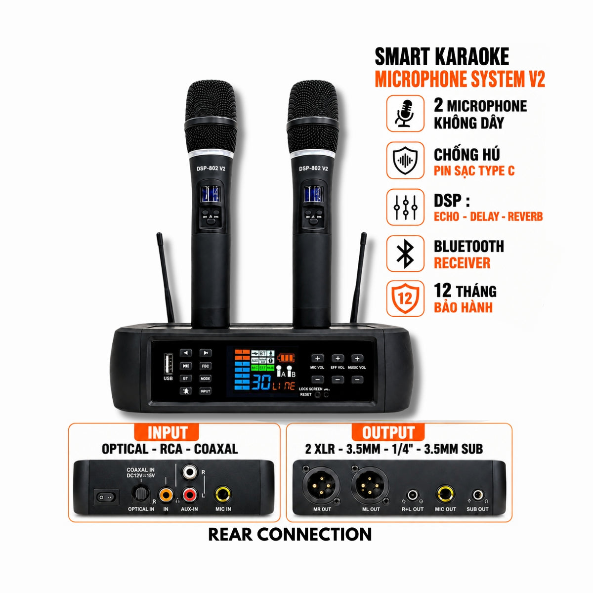 SMART KARAOKE MICROPHONE SYSTEM V2