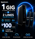 Internet 1Gig + 2Lines Bundle